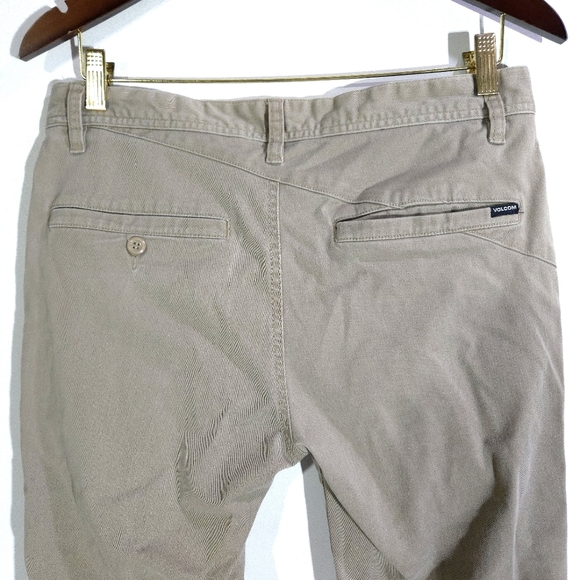 Volcom | Men's Light Tan Pants - Picture 6 of 10